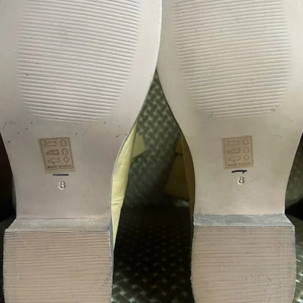 Urban Outfitters Tall Tan Lush Leather Slouch Pull On Boots - Picture 10 of 16